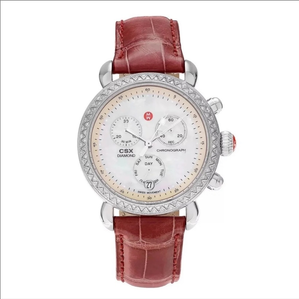 Michele diamond watch